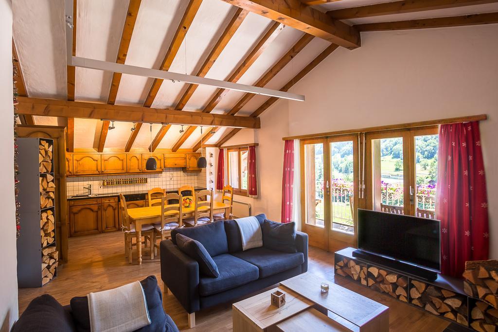Ferienwohnung Chez Marie-France Le Châble Exterior foto