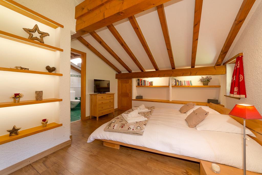Ferienwohnung Chez Marie-France Le Châble Exterior foto
